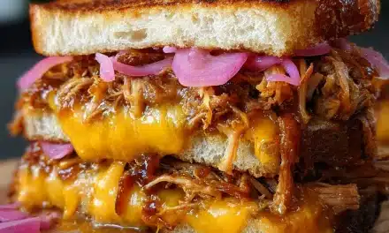 BBQ Pulled Pork & Cheddar Grilled Cheese: A Mouthwatering Comfort Food Classic