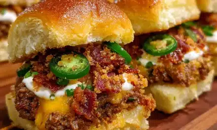 Bacon-Crusted Cheddar Jalapeño Sliders: Irresistible Mini Burgers