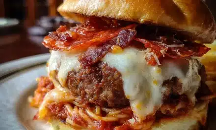 Bacon Pizza Lasagna Burger: A Scrumptious Fusion Masterpiece