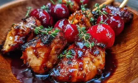 Cherry Balsamic Chicken Skewers: A Delightful and Easy-to-Make Dinner