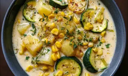 Corn & Zucchini Chowder: A Cozy and Satisfying 30-Minute Meal