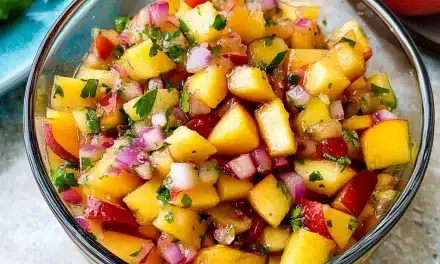 Flash Peach Salsa Recipe: Summer’s Zesty Surprise