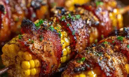 Smoky Bacon-Wrapped Corn Skewers – A Quick and Tasty Appetizer