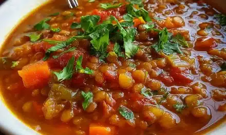 Vegan One-Pot Lentil Soup: An Incredible 15-Minute Meal