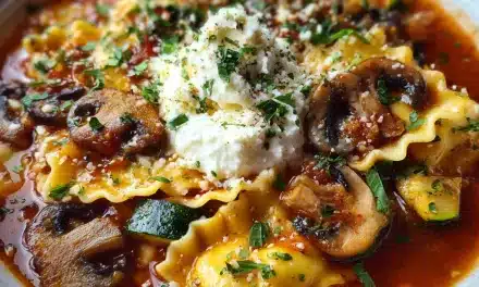 Vegetarian Lasagna Soup: A Comforting and Delicious One-Pot Meal