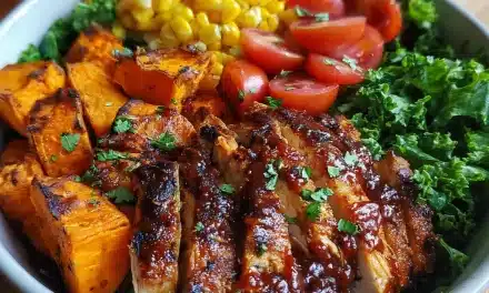 BBQ Chicken Sweet Potato Bowl: A Comforting and Flavorful Meal