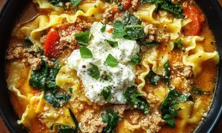 Healthy Lasagna Soup: A Comforting and Nutritious Meal