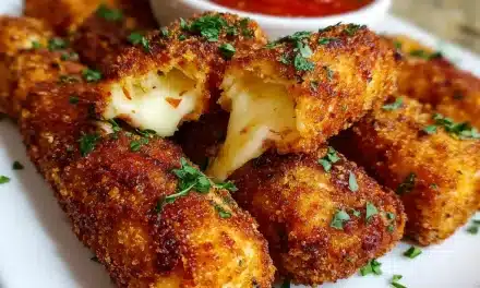 Nashville Hot Mozzarella Sticks: Irresistibly Crispy and Flavorful