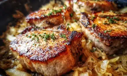 Pork Chops with Sauerkraut: A Hearty and Delicious Dinner