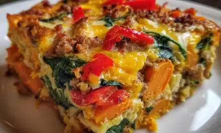 Protein-Packed Sweet Potato Egg Casserole