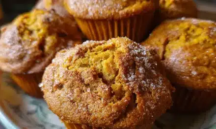 Classic Sourdough Pumpkin Muffins