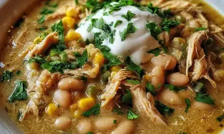White Chili Chicken Recipe: A Delectable 30-Minute Meal