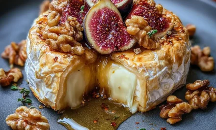 Baked Brie With Fig And Walnuts: An Irresistible 10-Minute Appetizer