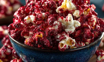 Bloody Red Velvet Popcorn – A Magical Snack Ready in 20 Minutes