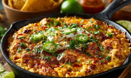 Mouthwatering Buffalo Chicken Corn Dip – A Comforting Classic