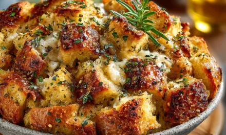Buttery Herb Stuffing: A Classic Comfort Food Delight
