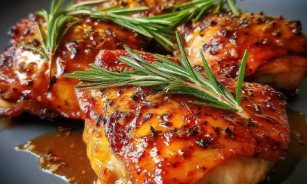 Cider Glazed Chicken Thighs: A Traditional Homemade Delight