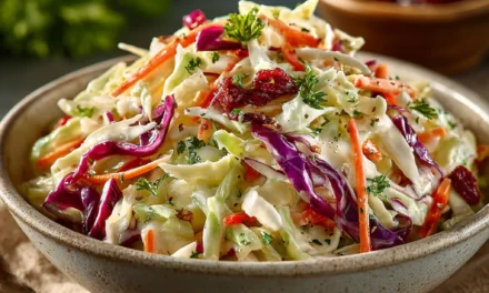 Fall Coleslaw Recipe: A Comforting and Quick Side Dish