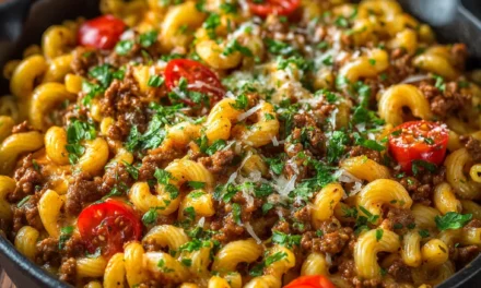 Homemade One Pot Hamburger Helper: A Delicious 20-Minute Classic
