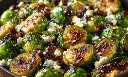 Honey Balsamic Brussels Sprouts: A Quick and Delicious Side Dish