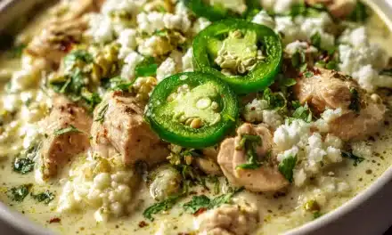 Keto White Chicken Chili: A Comforting 30-Minute Meal