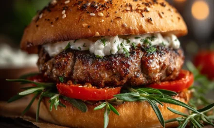 Lamb Burger: A Quick and Easy Culinary Delight