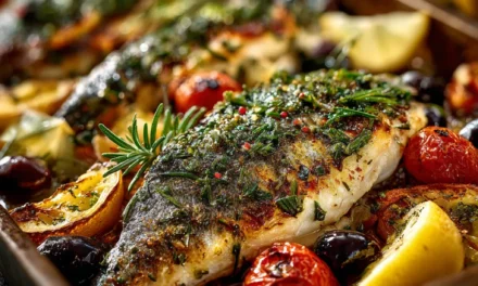 Mediterranean Baked White Fish: A Delicious and Healthy Weeknight Meal