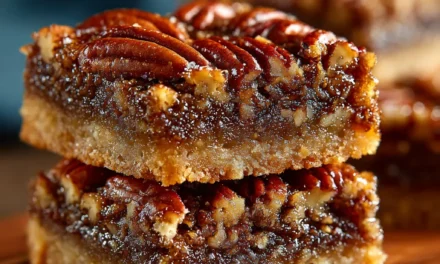 Pecan Pie Bars: A Speedy Homemade Delight