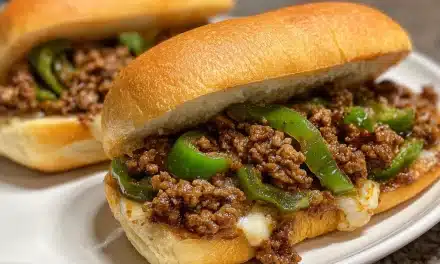Philly Cheesesteak Sloppy Joes: A Quick and Easy Weeknight Delight