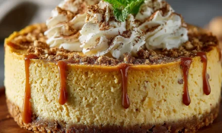 Pumpkin Cheesecake: A Comforting Homemade Treat for the Holidays