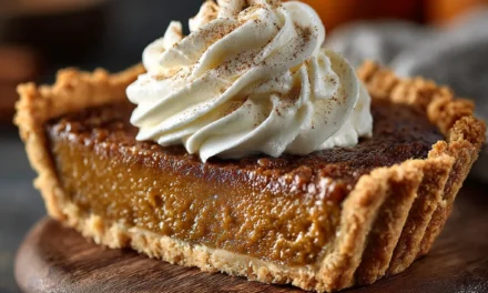 Pumpkin Pie: The Effortless Autumn Delight