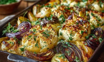 Roasted Kohlrabi Traybake: A Beginner-Friendly, Delicious Weeknight Meal
