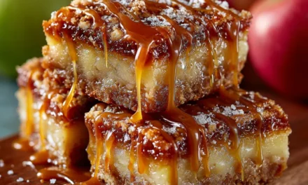 Salted Caramel Apple Bars: A Perfect Autumn Treat