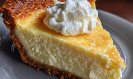 Southern Cheesecake Pie: A Grandma’s Perfect Dessert