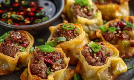 Spicy Beef Dumpling Rolls: A Comforting and Flavor-Packed Meal