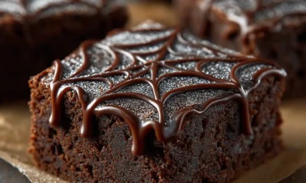 Spiderweb Brownies: A Delightful Halloween Treat