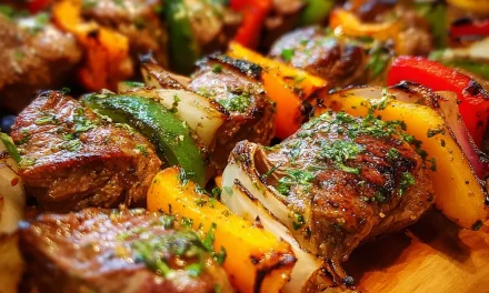 Steak Fajita Skewers: An Unforgettable Weeknight Delight