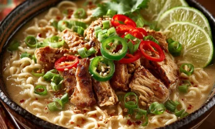 Thai Peanut Chicken Ramen: A Delicious Weeknight Delight