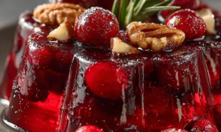 Thanksgiving Cranberry Jello Salad: A Magical 5-Minute Family Favorite