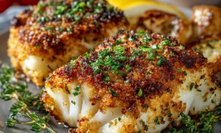 Air Fryer Parmesan Crusted Cod: A Speedy and Mouthwatering Seafood Delight