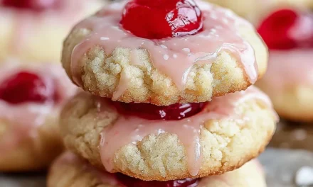 Almond Cherry Cookies: A Delightful 10-Minute Treat