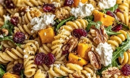 Autumn Harvest Fall Pasta Salad: A Homemade Classic