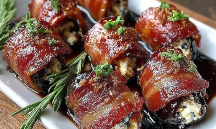 Bacon Wrapped Dates Goat Cheese – A Delightful Appetizer