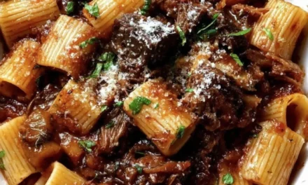 Braised Short Rib Ragu Pasta: A Comforting and Flavor-Packed Meal