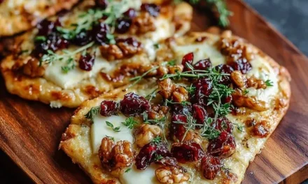 Crispy Flatbread with Brie: An Incredible 5-Minute Appetizer