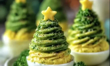 Deviled Egg Christmas Trees – The Perfect Christmas Appetizer