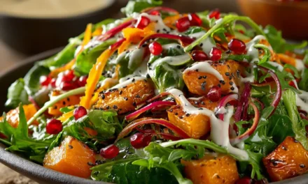 Fall Salad with Maple-Lime Dressing: A Heavenly 15-Minute Delight