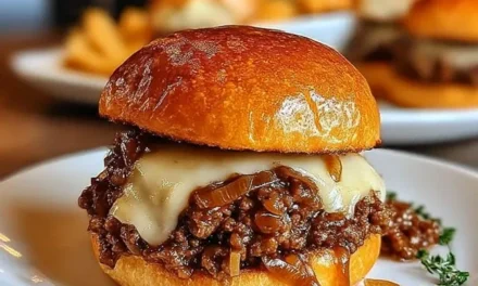 Flavorful French Onion Beef Sloppy Joes – Ready in 30 Minutes
