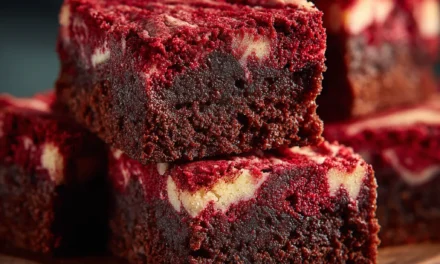 Fudgy Red Velvet Brownies – Irresistibly Moist and Decadent
