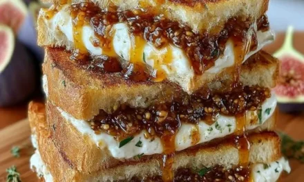 Grilled Fig Jam Sandwich: A Mouthwatering Delight in Just 5 Minutes